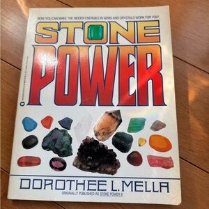 Vintage Stone Power Book by Dorothee L. Mella